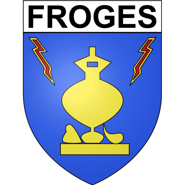 Bazas Sticker wappen, gelsenkirchen, augsburg, klebender aufkleber