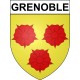 grenoble 38 ville Stickers blason autocollant adhésif