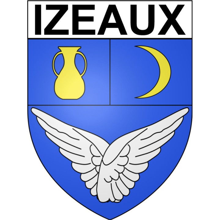 Stickers coat of arms Bazas adhesive sticker