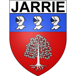 Stickers coat of arms Bazas adhesive sticker