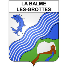 Stickers coat of arms Bazas adhesive sticker