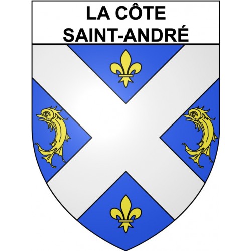 Pegatinas escudo de armas de Bazas adhesivo de la etiqueta engomada