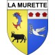 Stickers coat of arms Bazas adhesive sticker