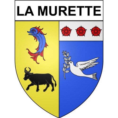 Bazas Sticker wappen, gelsenkirchen, augsburg, klebender aufkleber