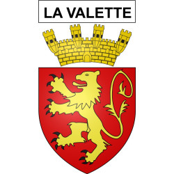 Stickers coat of arms Bazas adhesive sticker