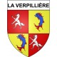 La Verpillière 38 ville Stickers blason autocollant adhésif