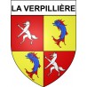 La Verpillière 38 ville Stickers blason autocollant adhésif
