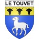 Stickers coat of arms Bazas adhesive sticker