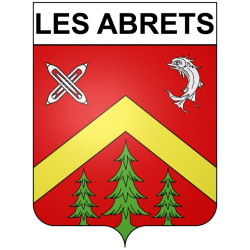 Stickers coat of arms Bazas adhesive sticker