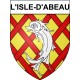 Stickers coat of arms Bazas adhesive sticker