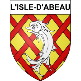 Stickers coat of arms Bazas adhesive sticker