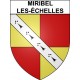 Miribel-les-échelles 38 ville Stickers blason autocollant adhésif