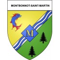 Montbonnot-Saint-Martin 38 ville Stickers blason autocollant adhésif