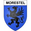 Morestel 38 ville Stickers blason autocollant adhésif
