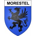Morestel 38 ville Stickers blason autocollant adhésif