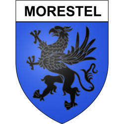 Stickers coat of arms Bazas adhesive sticker