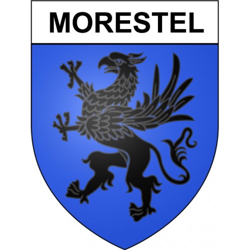 Stickers coat of arms Bazas adhesive sticker