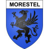 Stickers coat of arms Bazas adhesive sticker