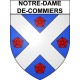 Notre-Dame-de-Commiers 38 ville Stickers blason autocollant adhésif