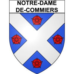 Stickers coat of arms Bazas adhesive sticker