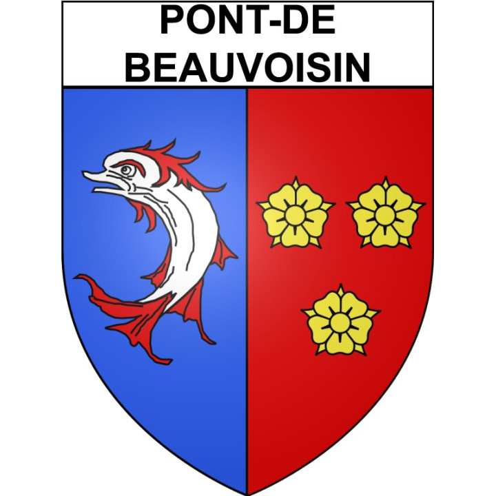 Stickers coat of arms Bazas adhesive sticker