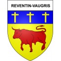 Reventin-Vaugris 38 ville Stickers blason autocollant adhésif