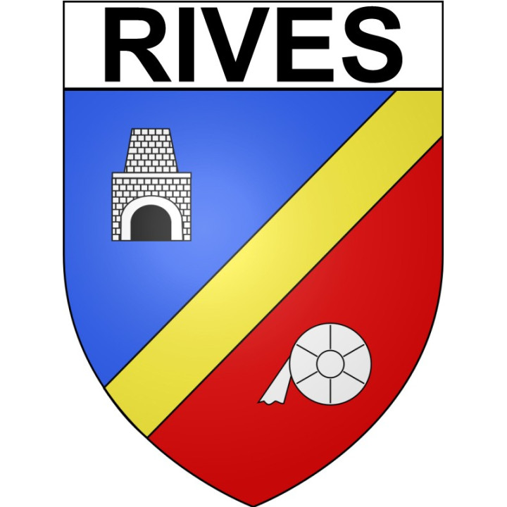 Stickers coat of arms Bazas adhesive sticker