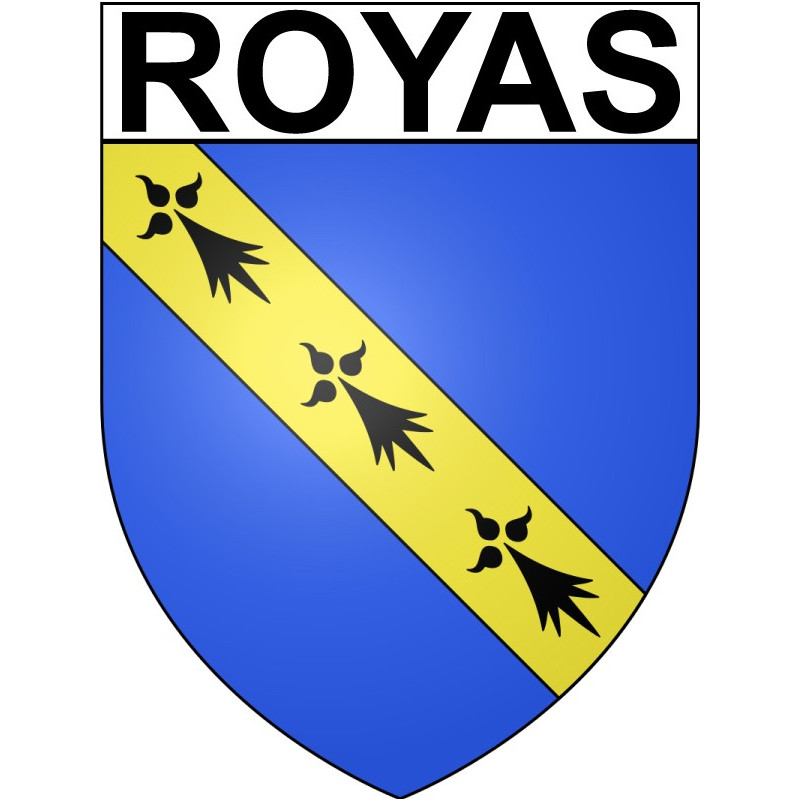 Stickers coat of arms Bazas adhesive sticker