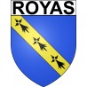 Bazas Sticker wappen, gelsenkirchen, augsburg, klebender aufkleber