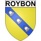 Roybon 38 ville Stickers blason autocollant adhésif