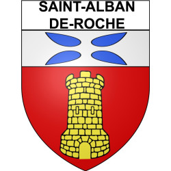 Stickers coat of arms Bazas adhesive sticker
