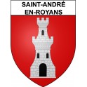 Saint-André-en-Royans 38 ville Stickers blason autocollant adhésif