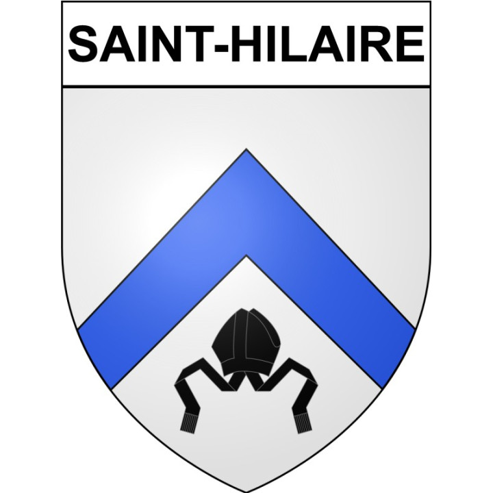 Saint-Hilaire 38 ville Stickers blason autocollant adhésif