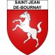 Saint-Jean-de-Bournay 38 ville Stickers blason autocollant adhésif