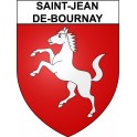 Saint-Jean-de-Bournay 38 ville Stickers blason autocollant adhésif