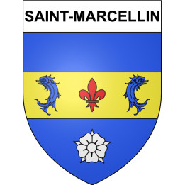 Stickers coat of arms Bazas adhesive sticker