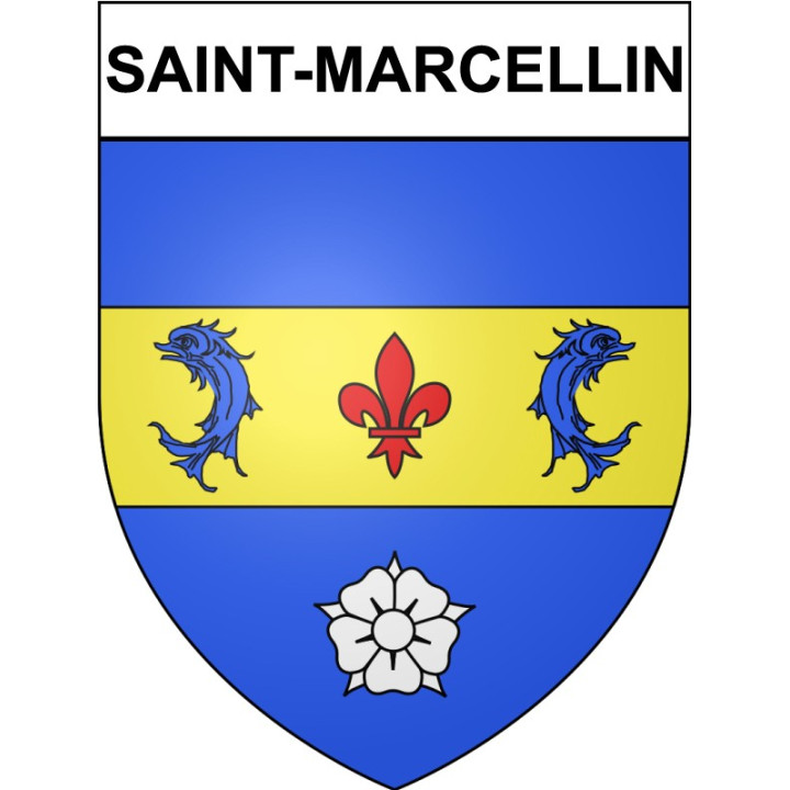 Stickers coat of arms Bazas adhesive sticker