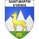 Saint-Martin-d'Hères Sticker wappen, gelsenkirchen, augsburg, klebender aufkleber