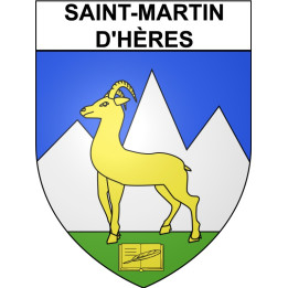 Stickers coat of arms Bazas adhesive sticker