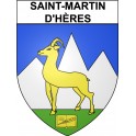 Saint-Martin-d'Hères 38 ville Stickers blason autocollant adhésif