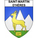 Saint-Martin-d'Hères Sticker wappen, gelsenkirchen, augsburg, klebender aufkleber