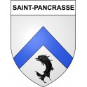 Saint-Pancrasse 38 ville Stickers blason autocollant adhésif