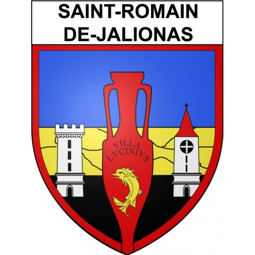 Stickers coat of arms Bazas adhesive sticker