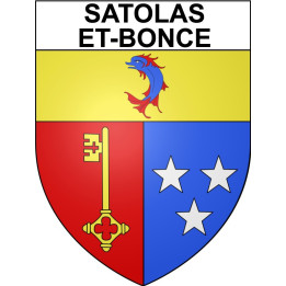 Stickers coat of arms Bazas adhesive sticker