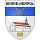 Serre-Nerpol 38 ville Stickers blason autocollant adhésif