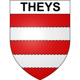 Stickers coat of arms Bazas adhesive sticker