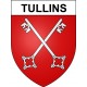 Tullins 38 ville Stickers blason autocollant adhésif