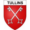 Tullins 38 ville Stickers blason autocollant adhésif