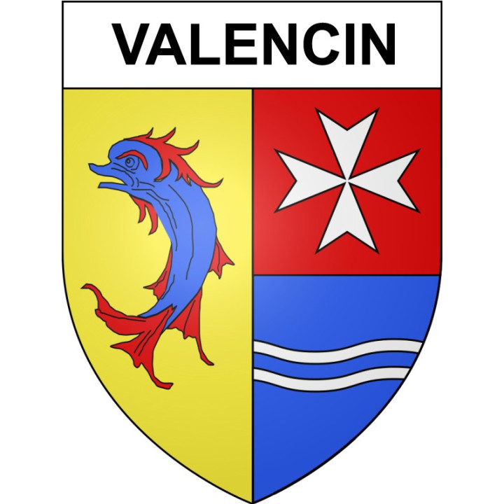 Stickers coat of arms Bazas adhesive sticker