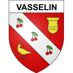 Stickers coat of arms Bazas adhesive sticker